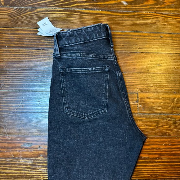 NWT Abercrombie & Fitch The Skinny High Rise Back Distressed Curve Love Jeans - Picture 5 of 14